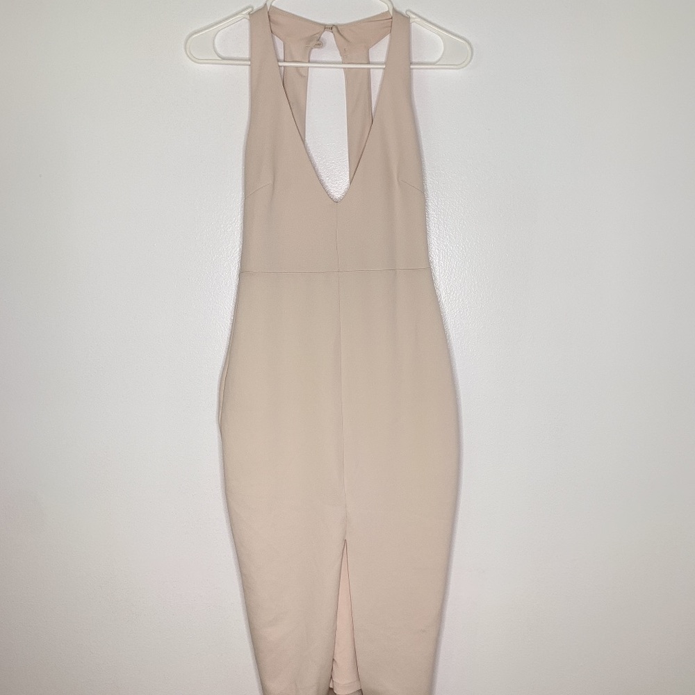 White Midi Dress